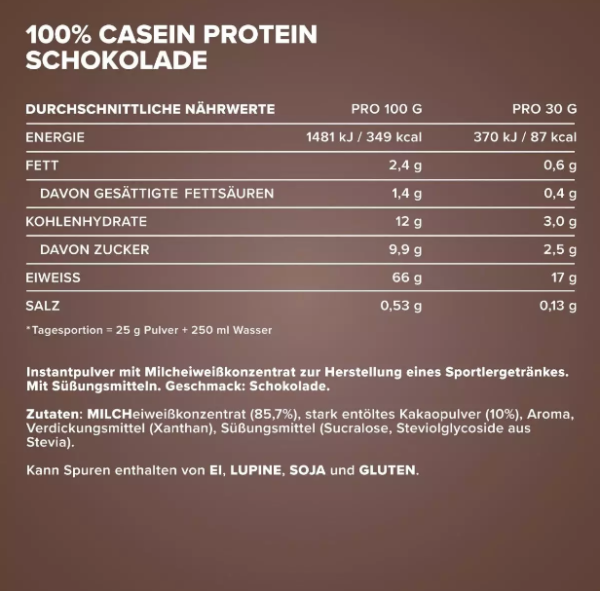 casein protein 400g csoki 4