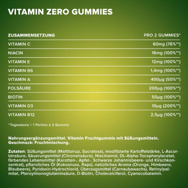 vitamin zero 3