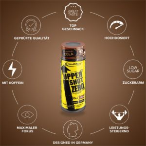 Új termékeink 22 ironmaxx zirkel upper shot cola