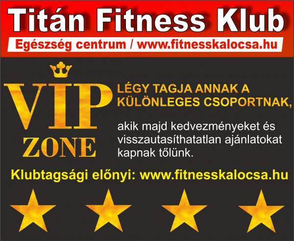 VIP Titán Fitness Klubtagsági
