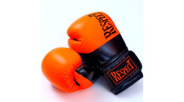 Boxkesztyű Műbőr Narancssárga 8-10-12 OZ PK101-10 - Respect Fight