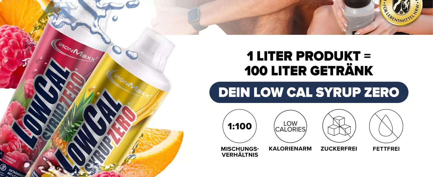 Low Calories Sportsdrink 1000ml - IronMaxx®