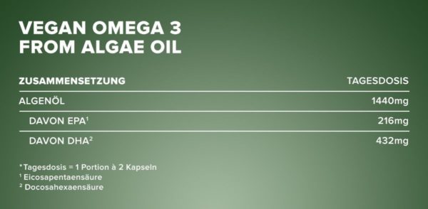 Vegán omega 3