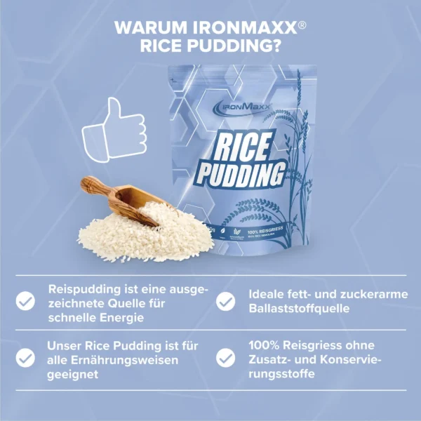 Instant Rice Pudding - IronMaxx®