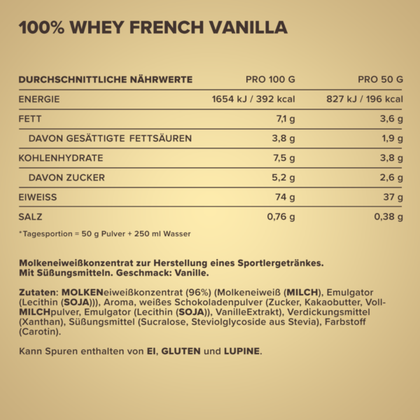 100% Whey Protein 400g - IronMaxx® - Image 4