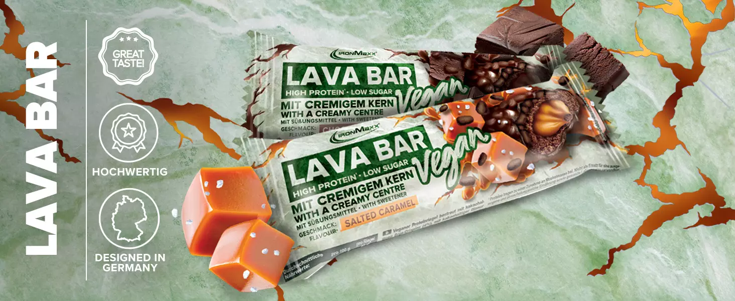 Vegan Lava Bar 40g - IronMaxx®