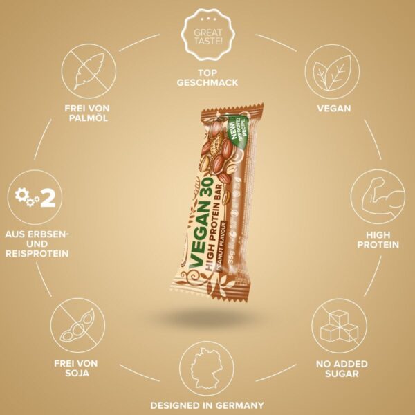 Vegán Protein Bar 35g - IronMaxx®