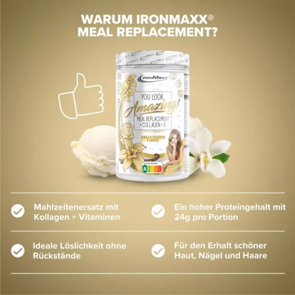 You Look Amazing! - Étkezéshelyettesítő (550g) - IronMaxx®