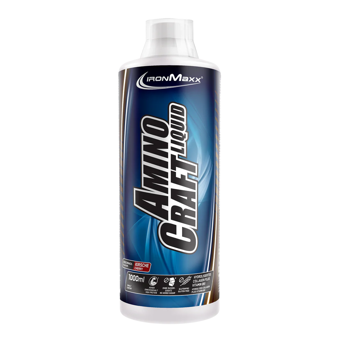 AminoCraft Liquid folyékony aminosav 1000 ml – IronMaxx® 1 AminoCraft Liquid 1000 ml IronMaxx folyékony aminosav