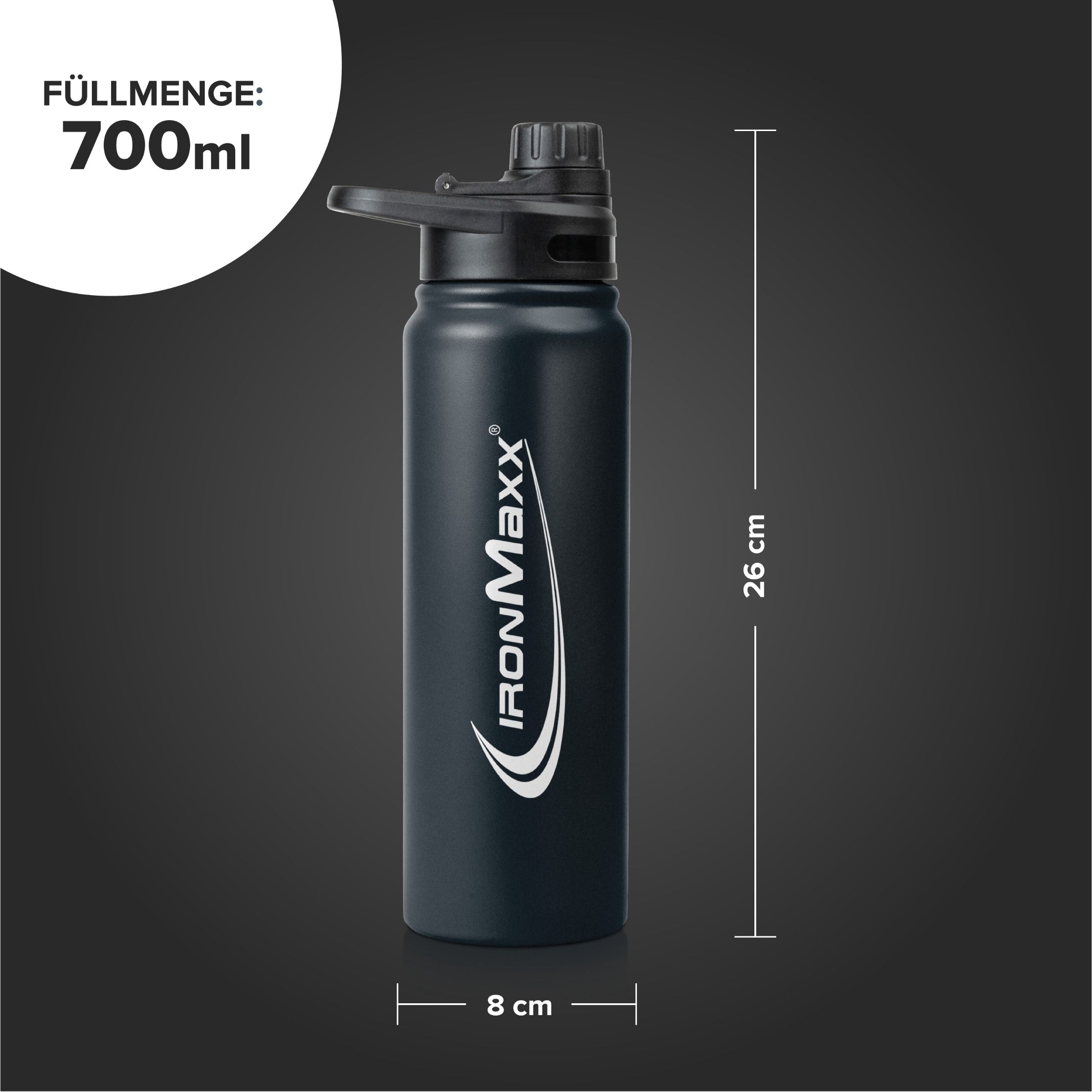 Hot & Cold Bottle- Meleg és hideg italokhoz Palack 800ml - IronMaxx® 4 Hot & Cold Bottle- Meleg és hideg italokhoz Palack 800ml - IronMaxx® - Image 4