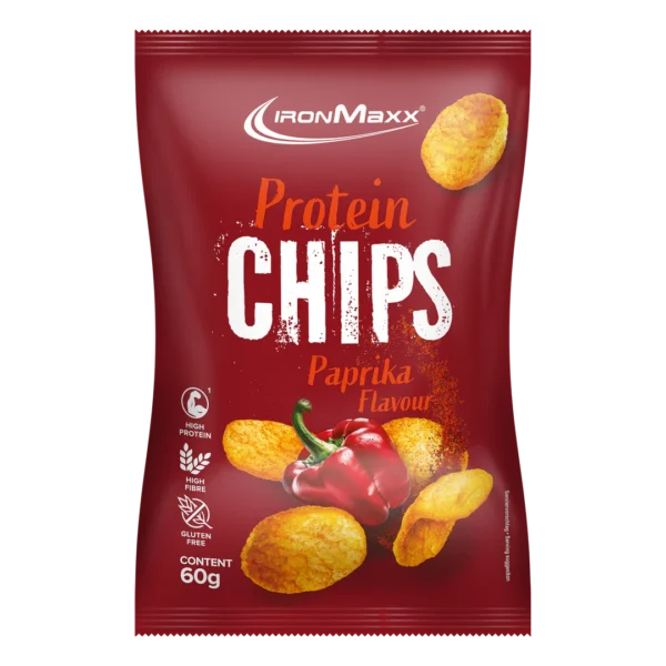 Protein Chips 60g IronMaxx – Fehérjechips három ízben 9 Protein Chips 60g IronMaxx fehérjechips