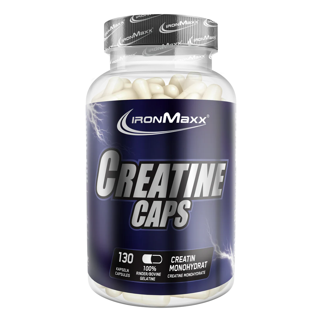 Creatine – 130 kapszula IronMaxx® 1 Creatine 130 kapszula IronMaxx kreatin-monohidrát