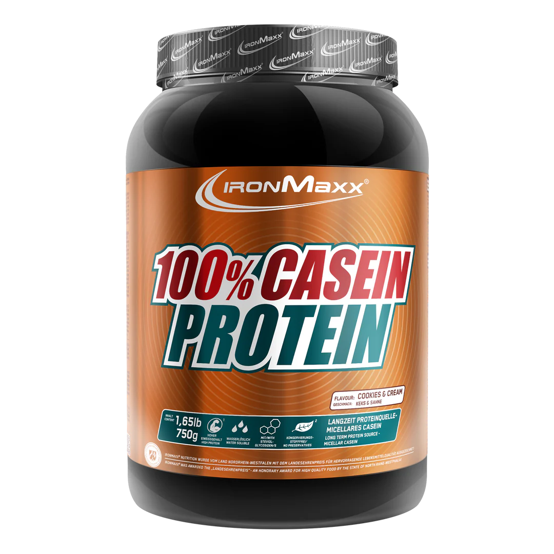 100% Casein Protein – 18 g fehérje/adag | IronMaxx® 1 100% Casein Protein – 18 g fehérje/adag | IronMaxx®