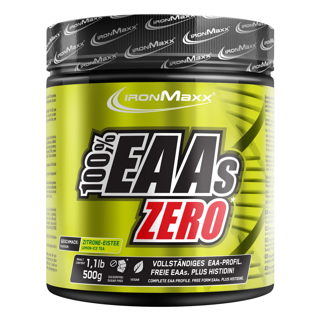 100% EAAS ZERO 500g IronMaxx® 1 100% EAAS ZERO 500 g IronMaxx EAA aminosavpor