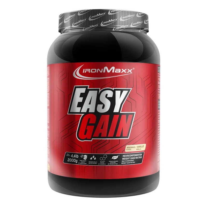 EASY GAIN 2000 g IronMaxx® – 64 g szénhidrát/adag