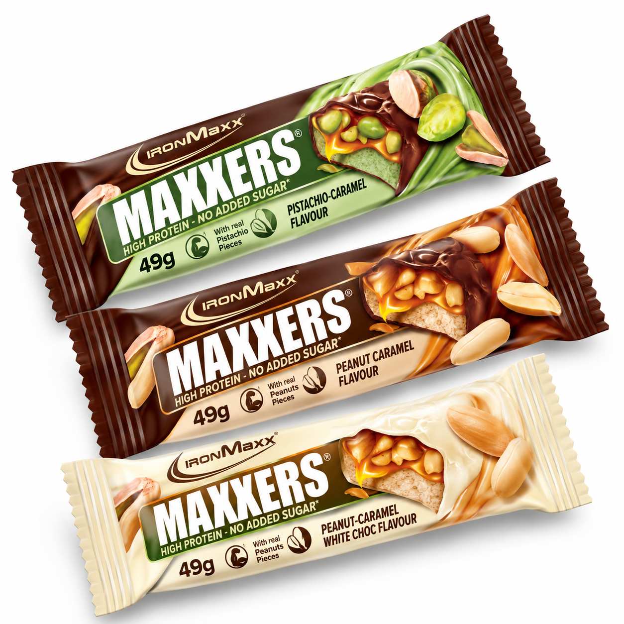 Maxxers Protein Bar 49g IronMaxx – 13 g fehérje 1 Maxxers Protein Bar 49g IronMaxx – 13 g fehérje