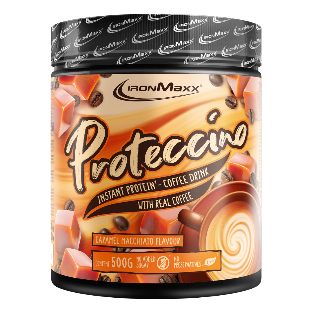 Proteccino 500 g IronMaxx® – 21 g fehérje, kb. 80 mg koffein - Image 9