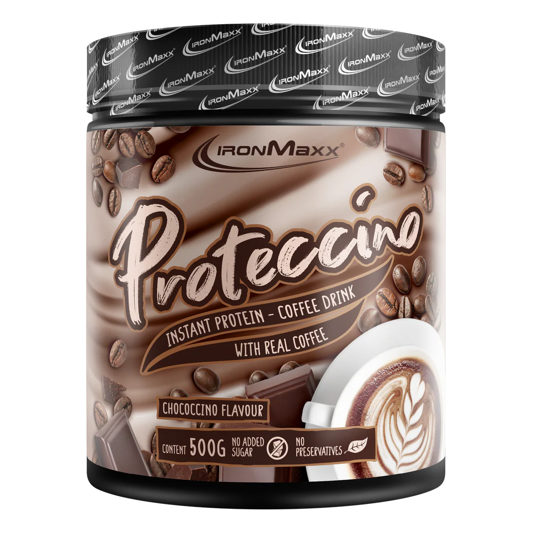 Proteccino 500 g IronMaxx® – 21 g fehérje, kb. 80 mg koffein - Image 10