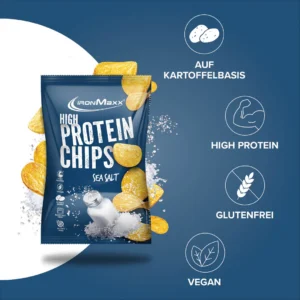 Új termékeink 33 IronMaxx Protein Potato Chips Sea Salt fitnessmarket hu