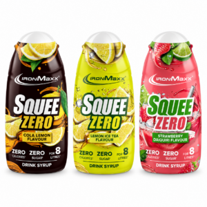 SqueeZero 65 ml IronMaxx – akár 8 liter cukormentes ital