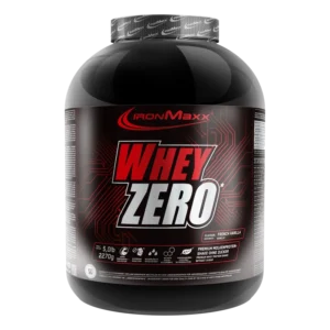 Whey Zero – IronMaxx® tejsavófehérje por, Francia vanília