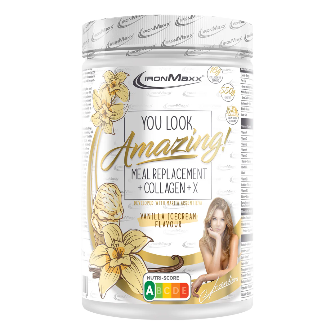 You Look Amazing! 550 g IronMaxx® – étkezéshelyettesítő 1 You Look Amazing! 550 g IronMaxx® – étkezéshelyettesítő