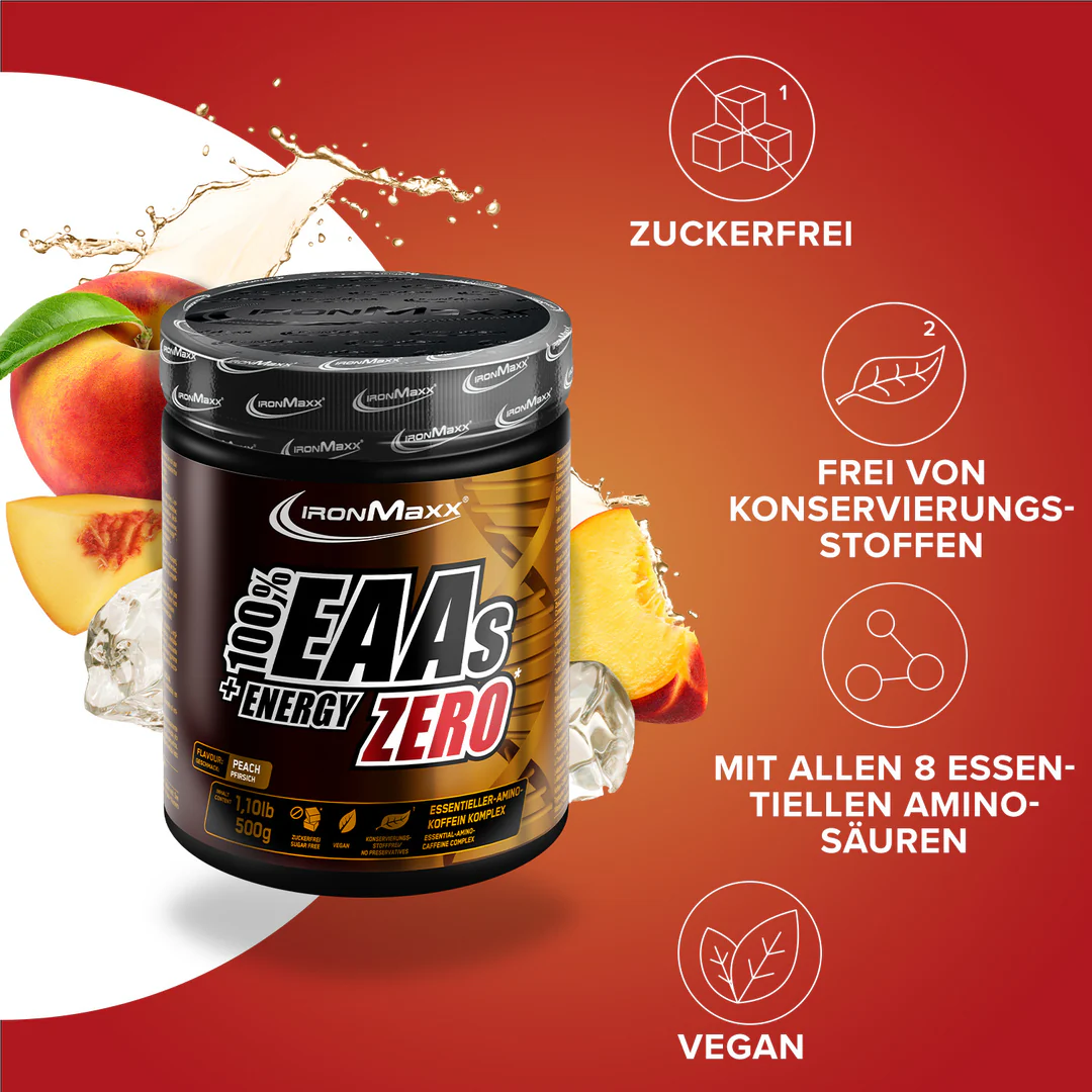 100% EAAs + Energy ZERO IronMaxx® 2 100% EAAs + Energy ZERO IronMaxx® - Image 2
