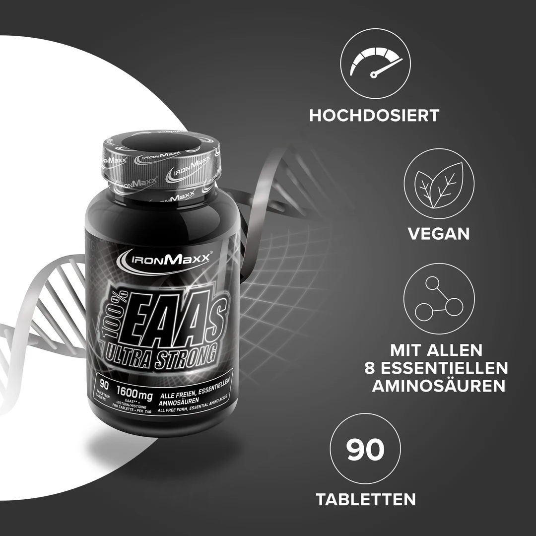 100% EAAS Ultra Strong tabletta - IronMaxx® 2 100% EAAS Ultra Strong tabletta - IronMaxx® - Image 2