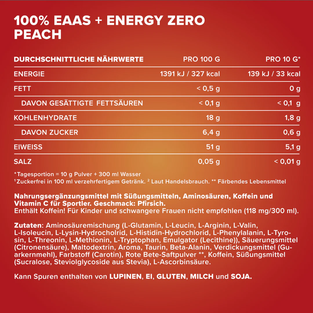 100% EAAs + Energy ZERO IronMaxx® 4 100% EAAs + Energy ZERO IronMaxx® - Image 4