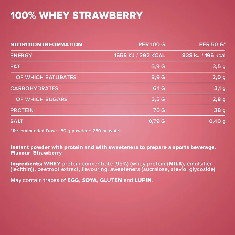 100% Whey Protein 500 g – IronMaxx® 4 100% Whey Protein 500 g – IronMaxx® - Image 4