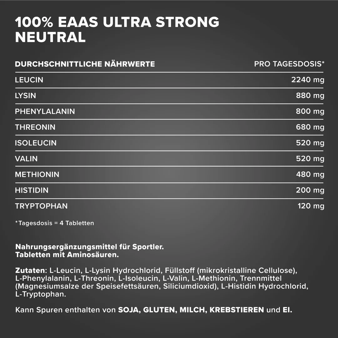 100% EAAS Ultra Strong tabletta - IronMaxx® 4 100% EAAS Ultra Strong tabletta - IronMaxx® - Image 4