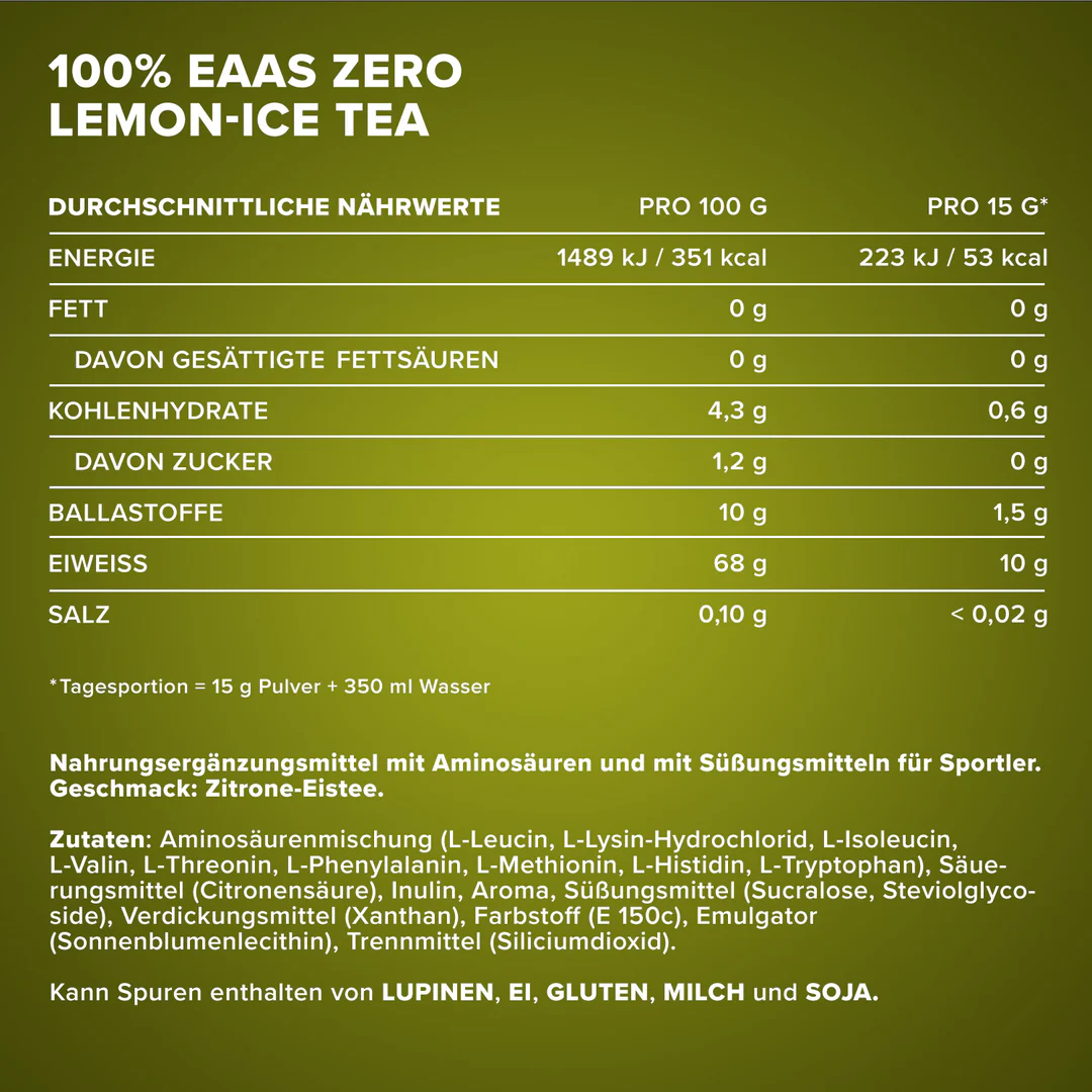 100% EAAS ZERO 500g IronMaxx® 4 100% EAAS ZERO 500g IronMaxx® - Image 4