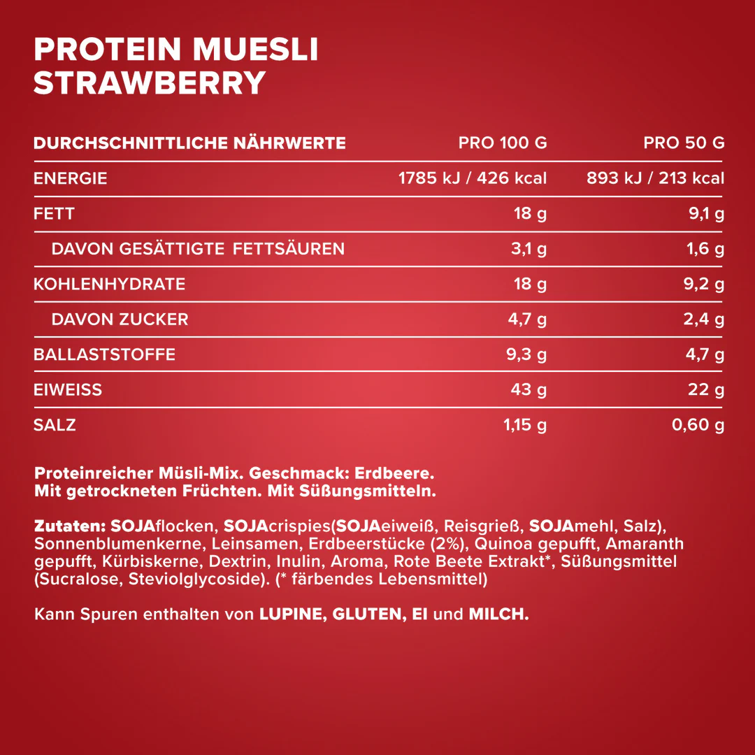 Protein Muesli 550g - IronMaxx® 4 Protein Muesli 550g - IronMaxx® - Image 4
