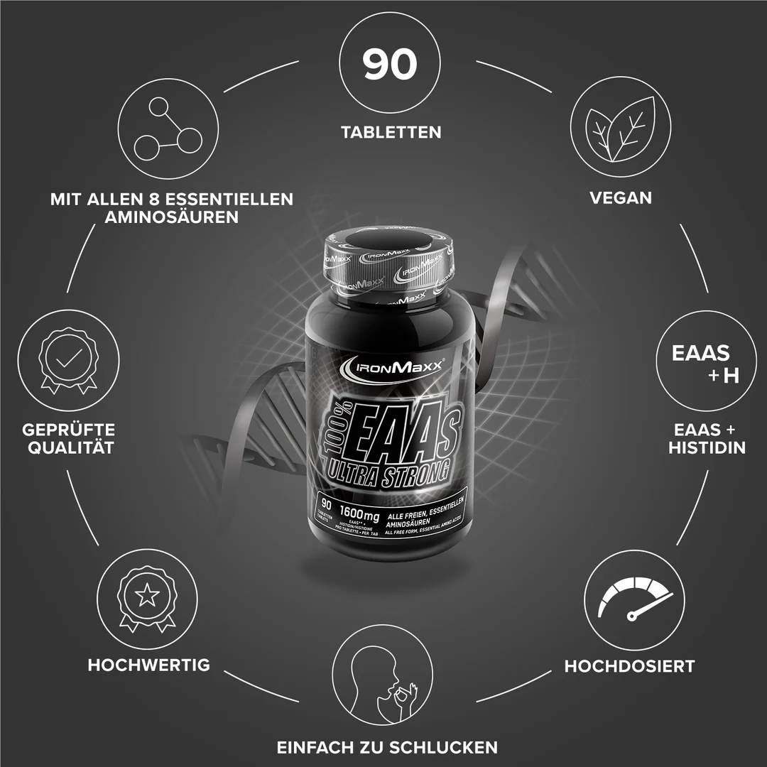 100% EAAS Ultra Strong tabletta - IronMaxx® 5 100% EAAS Ultra Strong tabletta - IronMaxx® - Image 5