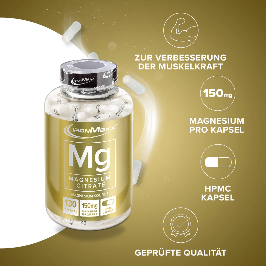 Mg-Magnesium - 130 kapszula IronMaxx® 2 Mg-Magnesium - 130 kapszula IronMaxx® - Image 2