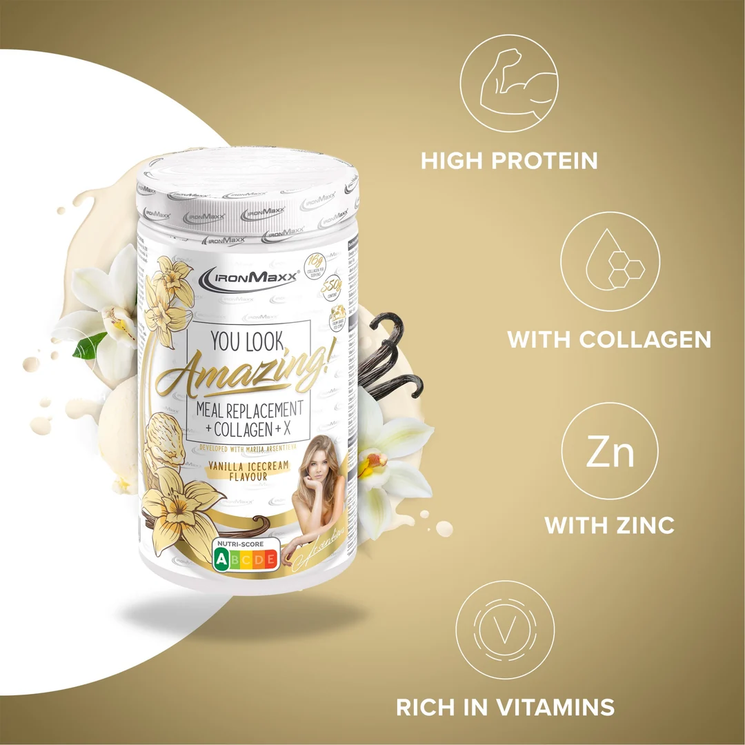 You Look Amazing! 550 g IronMaxx® – étkezéshelyettesítő 3 You Look Amazing! 550 g IronMaxx® – étkezéshelyettesítő - Image 3