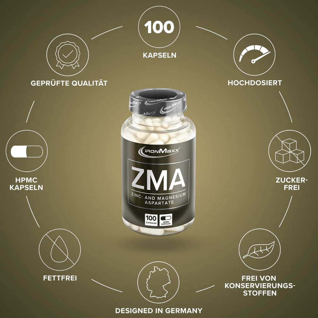 ZMA -100 kapszula - IronMaxx® 5 ZMA -100 kapszula - IronMaxx® - Image 5