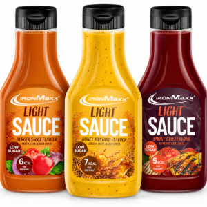 Light Sauce 285ml IronMaxx – 6 kcal/adag