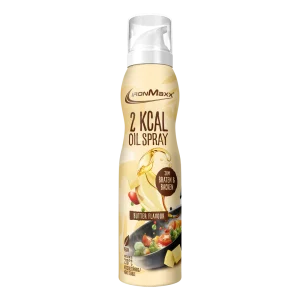 Fitness Market Webáruház 2 IronMaxx 2kcal oil spray buttercopy
