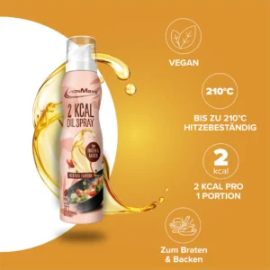 Új termékeink 11 IronMaxx Galerie Oil Spray Neutral 200ML fitnessmarket hu