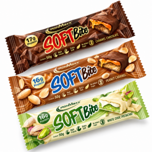 Softbite 50g IronMaxx – Puha fehérjeszelet 16g fehérjével