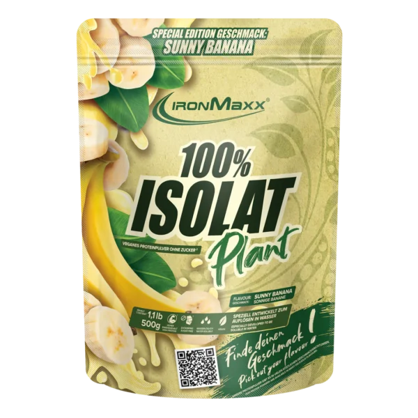 100% Isolat Plant 500g IronMaxx – Remek növényi fehérje 9 100% Isolat Plant 500g IronMaxx