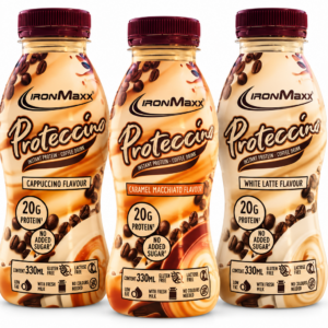 Proteccino Ready To Drink 330 ml IronMaxx – Fogyasztásra kész fehérjekávé