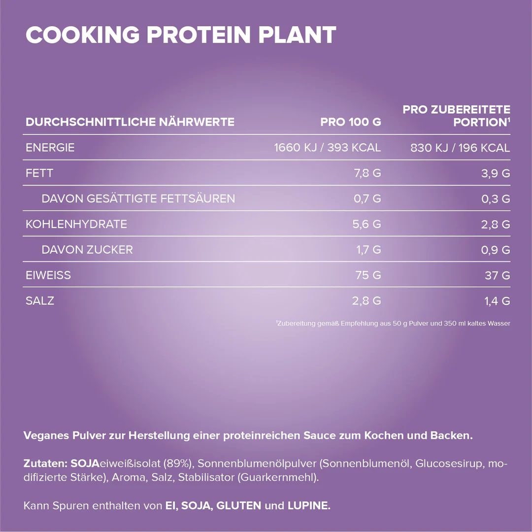 Cooking Protein Plant (500g) - IronMaxx® 4 Cooking Protein Plant (500g) - IronMaxx® - Image 4